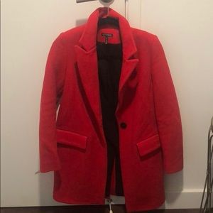 red intermix jacket